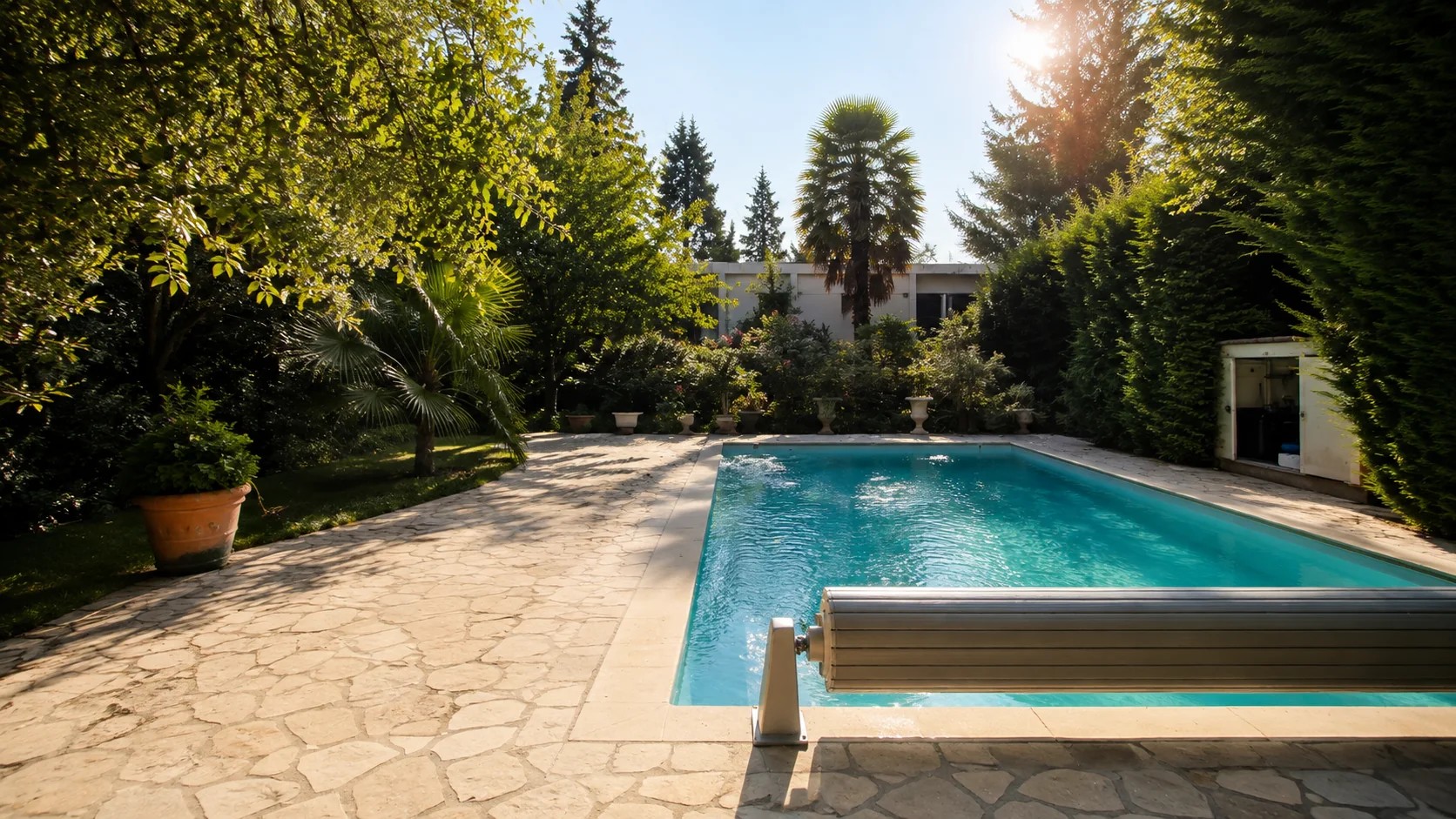 Étape 5 : Piscine remplie et prête